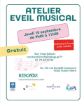Atelier éveil musical avec Rebonds à la Blague