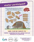 Atelier de fabrication de gîtes pour hérisson à la Blague