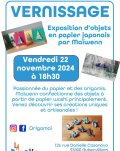 Vernissage de l'exposition d'objets en papier japonais au (...)