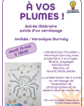 Soirée littéraire et vernissage à La Blague