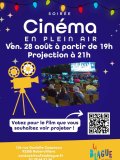 Cinéma en plein air avec La Blague