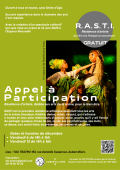 Appel à participation – résidence d'artiste R.A.S.T.I avec (...)